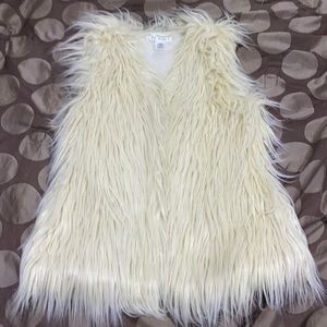 Say What? Faux Fur Vest